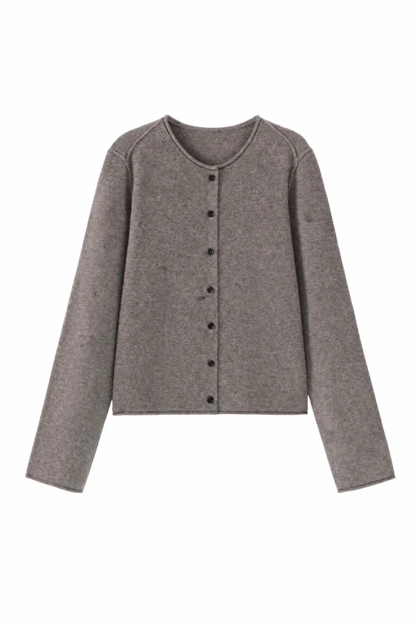Pure Australian Wool Button Cardigan - product view