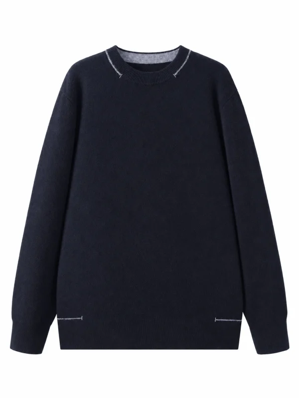 Refined Cashmere Crewneck Sweater - product view