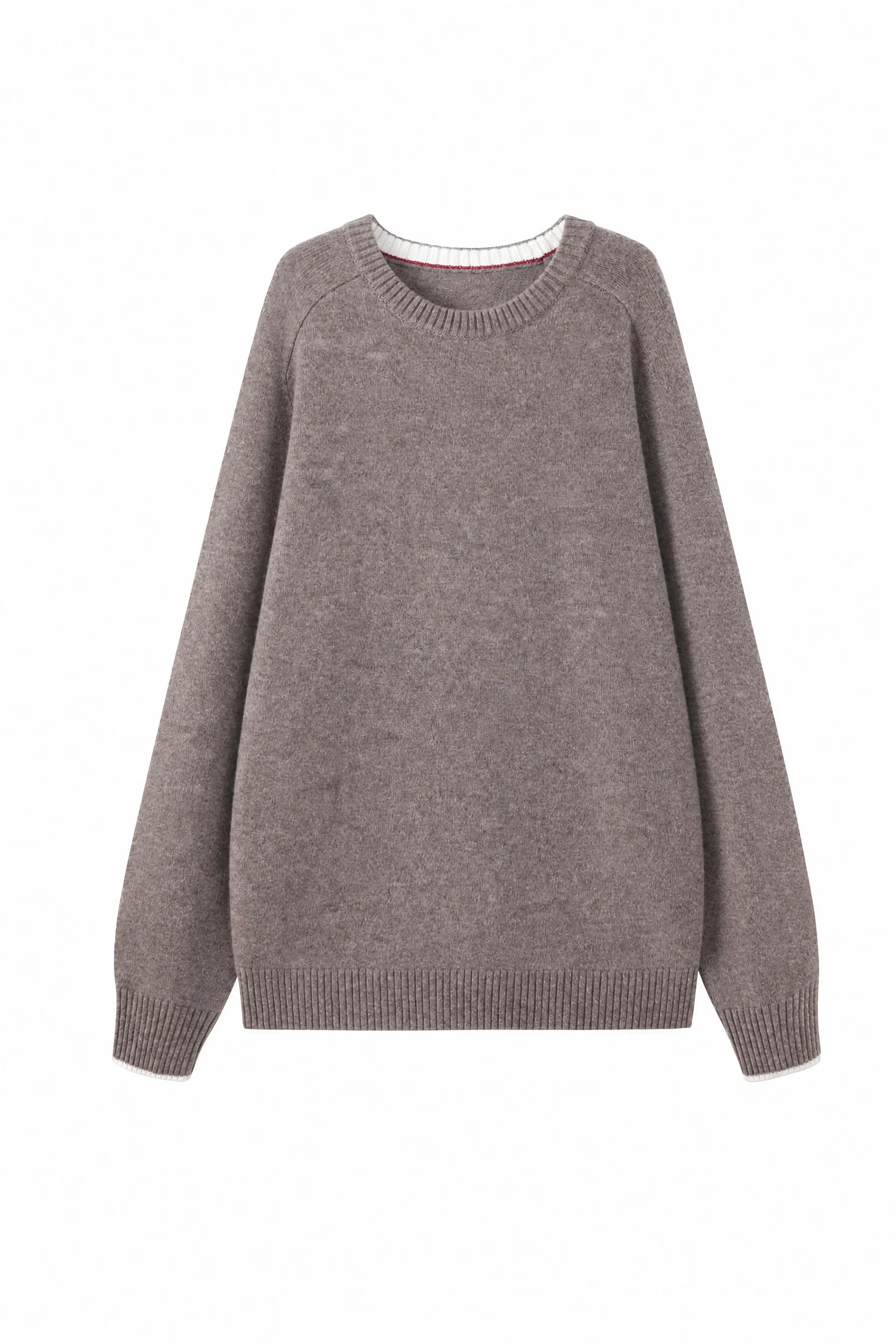 Cashmere Wool Raglan Sweater - product view