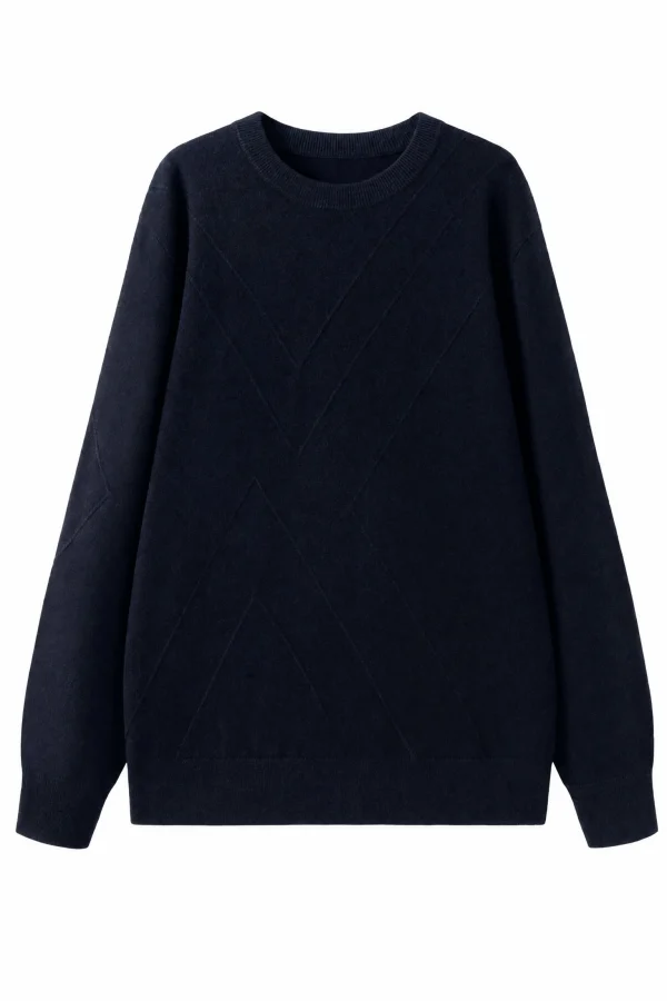 Cashmere Wool Crewneck Sweater - product view