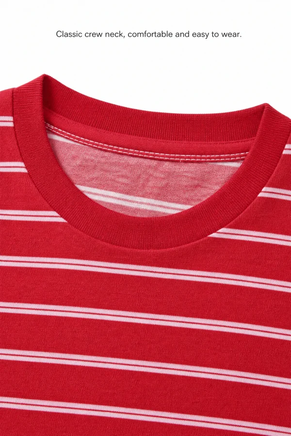 Striped Cotton-Blend Long-Sleeve Top - knit detail